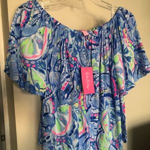 Off-the-shoulder Lilly top! NWT!!